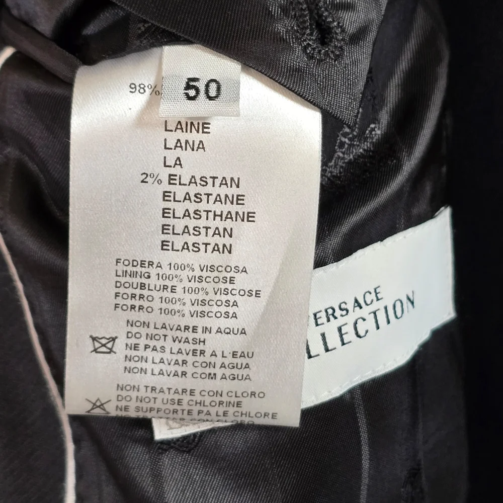 Timeless Vesace Suit with Notched Lapels - Picture 9 of 16